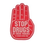 17" Halt Hand Foam Mitt