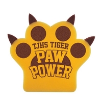 10" Bobcat Paw with Claws Foam Mitt