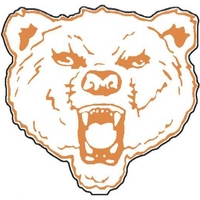 Bear - Stock shape mascot fan with wooden handle.... from ASI 84820 ZZ...