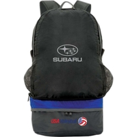 Nylon backpack with convenient stash pocket for on-the-go.... from ASI 46755...