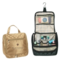 Amenity kit made of quilted satin with the perfect plaid.... from ASI 57702...