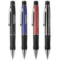 Twist action mechanism ballpoint pen with heavy weight jumbo brass barrel.......