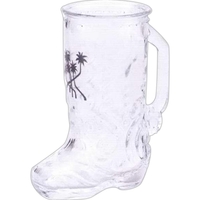 Boot shape glass mug, 1/2 liter.... from ASI 51759 ZZ OLD - Edwards...