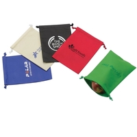 Planet-friendly pouch made from recycled non-woven material.... from ASI...