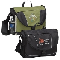 PET laptop messenger bag made of 52% recycled PET material.... from ASI 79384...