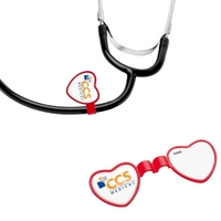 Heart shape two sided stethoscope ID tag.... from ASI 49470 DEVARA
