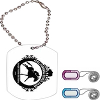 2 working days - Ultraviolet meter dog tag with 23 -1/2"... from ASI 30270...