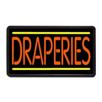 13" x 24" draperies simulated neon sign.... from ASI 30442 Above & Beyond...