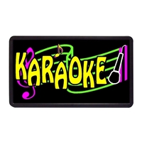 13" x 24" Simulated Neon Sign - Activities