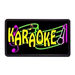 13" x 24" Simulated Neon Sign - Activities