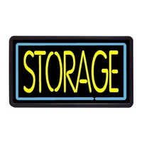 13" x 24" storage simulated neon sign.... from ASI 30442 Above & Beyond...