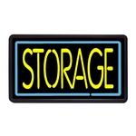 Storage 13" x 24" Simulated Neon Sign