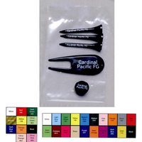 Golf Tee Poly Bag Value Combination Pack with 3 2-1/8" Tees,... from ASI...