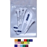 Golf Tee Poly Bag Pack - 2 1/8"