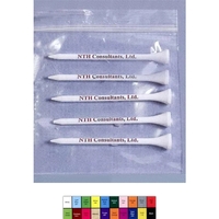 Pro Elite Poly Bag Pack w/ Five 3 1/4" Godzilla Golf Tees