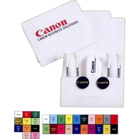 Golf Tee Matchbook Packet w/ Four Tees, 2 Markers & 1... from ASI 63500 Jomar...