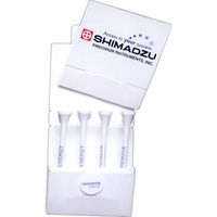 Golf tee matchbook matchfolder packet with four 2 1/8" golf tees... from ASI...