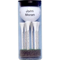 Wilson Ultra Golf Ball Tube w/ 1 Ball & 6 Tees