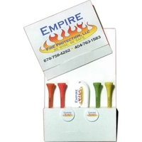 Pro Elite Gold Standard Golf Outing Packet w/ Four 2 3/4"... from ASI 63500...