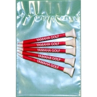 Poly bag with five 3 1/4" "Eco" golf tees.... from ASI 63500 Jomar Industries...