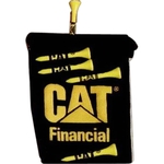 Velveteen Drawstring Pouch with 6 Tees & 3 Markers