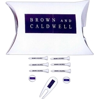 Curve pocket box incudes six 2 1/8" tees, two markers and... from ASI 63500...