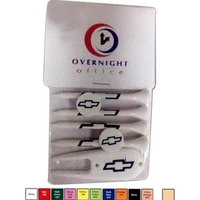 Poly bag packs with 2 3/4" tees with headercard.... from ASI 63500 Jomar...