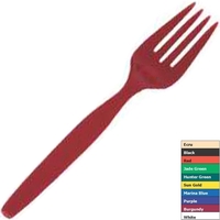 Colored plastic fork.... from ASI 88200 TK Sorg's - A Div of Arch Promo...