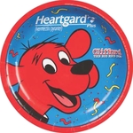 7" White Paper Plate 14pt