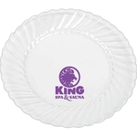Clear Plastic Plate 7.5", 9" or 10.25"