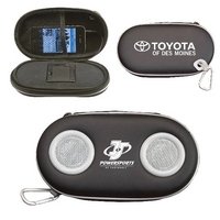 Speaker case turns your MP3 player into a portable sound system... from ASI...