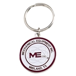 Economical Die Struck Iron Key Tag