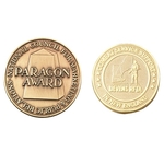Economical Die Struck Brass Coin