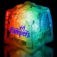 Rainbow 1 3/8" premium light-up ice cube.... from ASI 42016 Brighter...