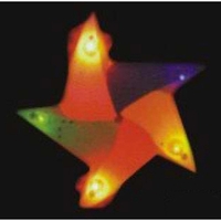 Custom pin wheel shape flash lapel pin and attractive flashing light.... from...