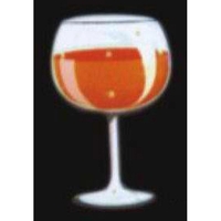 Custom wine glass shape flash lapel pin and attractive flashing light.......