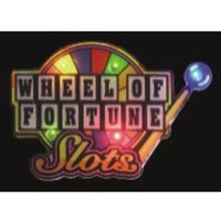 Custom flash lapel pin with "Wheel of Fortune Slot" logo with... from ASI...