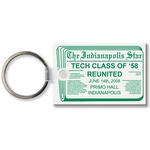 Key Tag - Rectangle - Spot Color