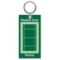 Key tag - rectangle - spot color. Flexible; 17 product colors;... from ASI...