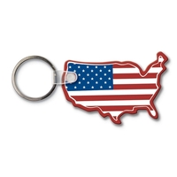 Key Tag - USA - Spot Color