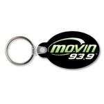 Key Tag - Oval with Tab - Spot Color