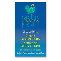 Magnet 30 mil - rectangle - full color. Digital 4-color process... from ASI...