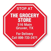 Magnet - Stop Sign - Full Color