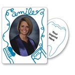 Magnet 30 Mil - Oval Center Picture Frame - Full Color