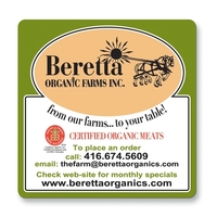 Magnet 30 mil - square w/rc. Digital four color process print;... from ASI...