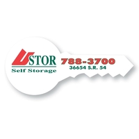 Magnet - key - full color. Digital 4-color process print; stock... from ASI...