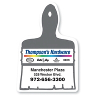 Magnet - paint brush. Digital four color process print; stock 20... from ASI...