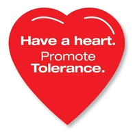 Magnet - heart. Digital four color process print; stock 20 mil;... from ASI...