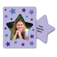 Magnet 30 mil - star rectangle - full color. Digital four... from ASI 80210...