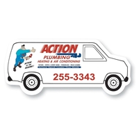 Magnet - van. Digital four color process print; stock 20 mil;... from ASI...